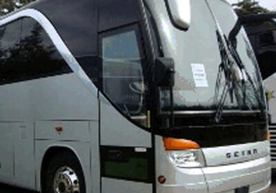 exterior charter buses